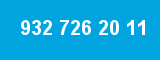 932 726 20 11